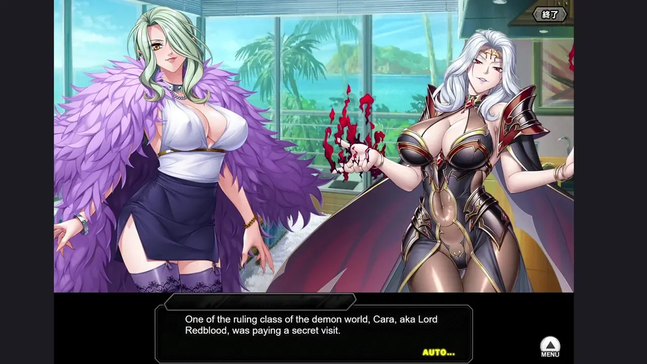 [Swimsuit] Cara H-scene 01 (Taimanin RPGX ENG MTL)