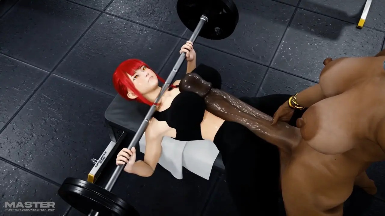 Makima At The Gym