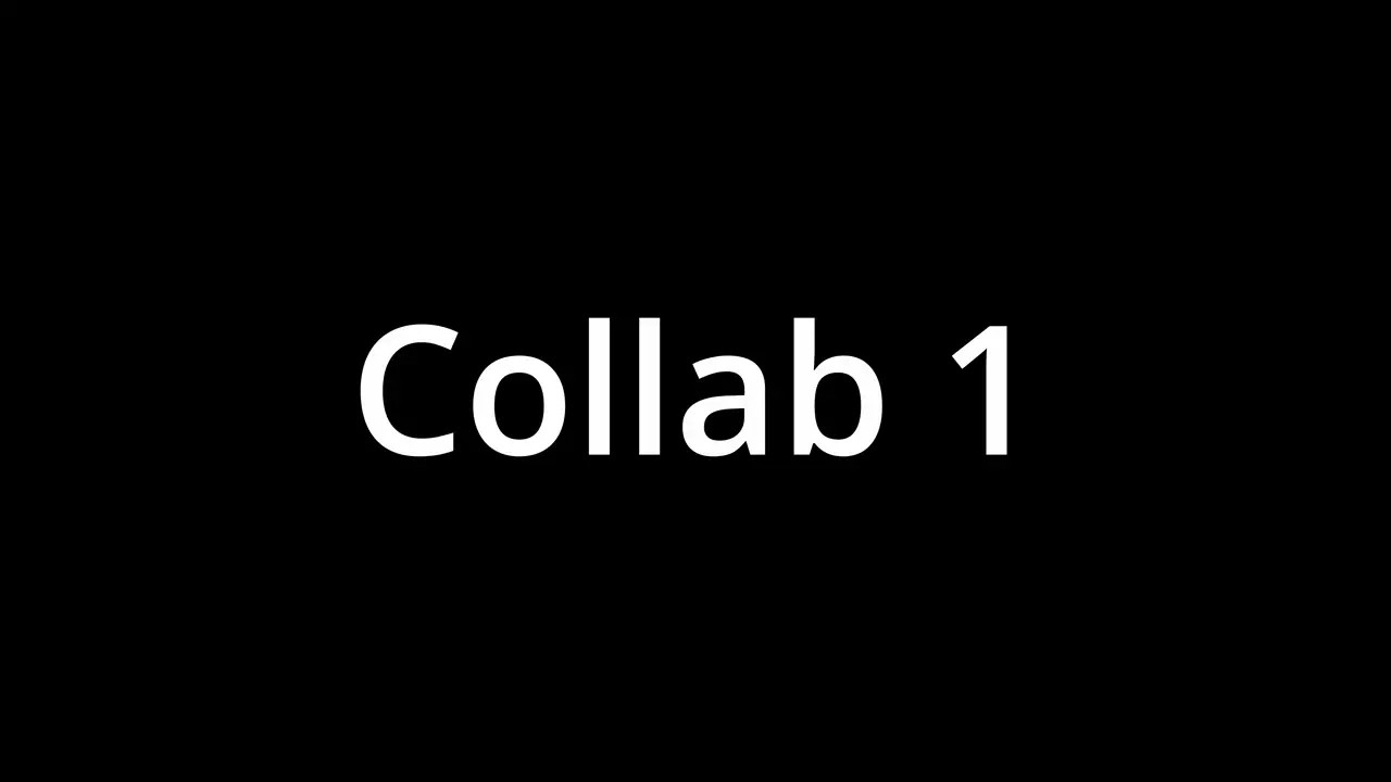 2 collabs, 1 video.