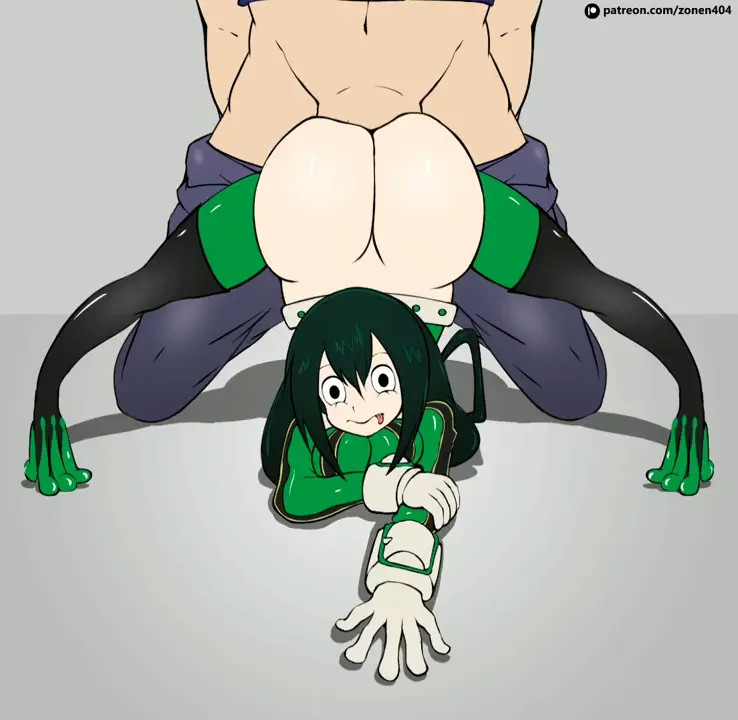 Tsuyu get her asshole Penetrated