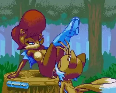 Tails licking Aunt Sally [bullniku]