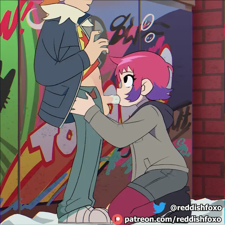 Scott and Ramona blowjob
