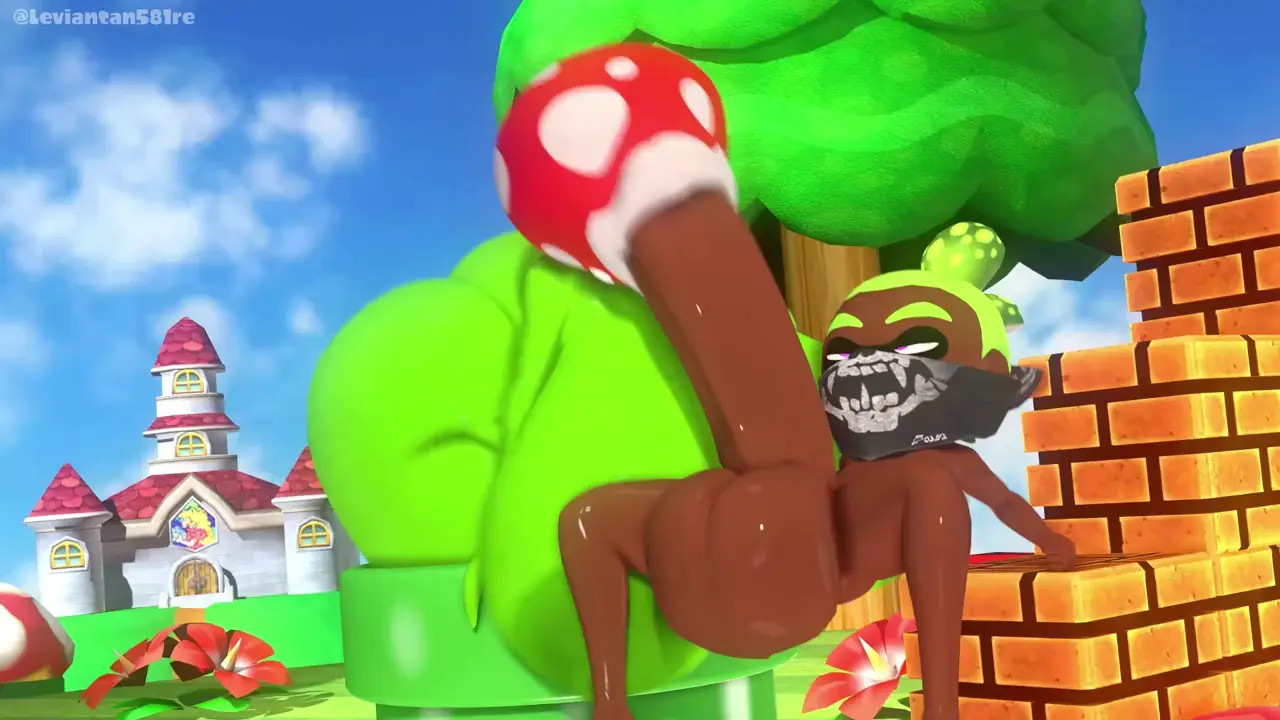 Piranha Plant Blows Inkling Boy Cock