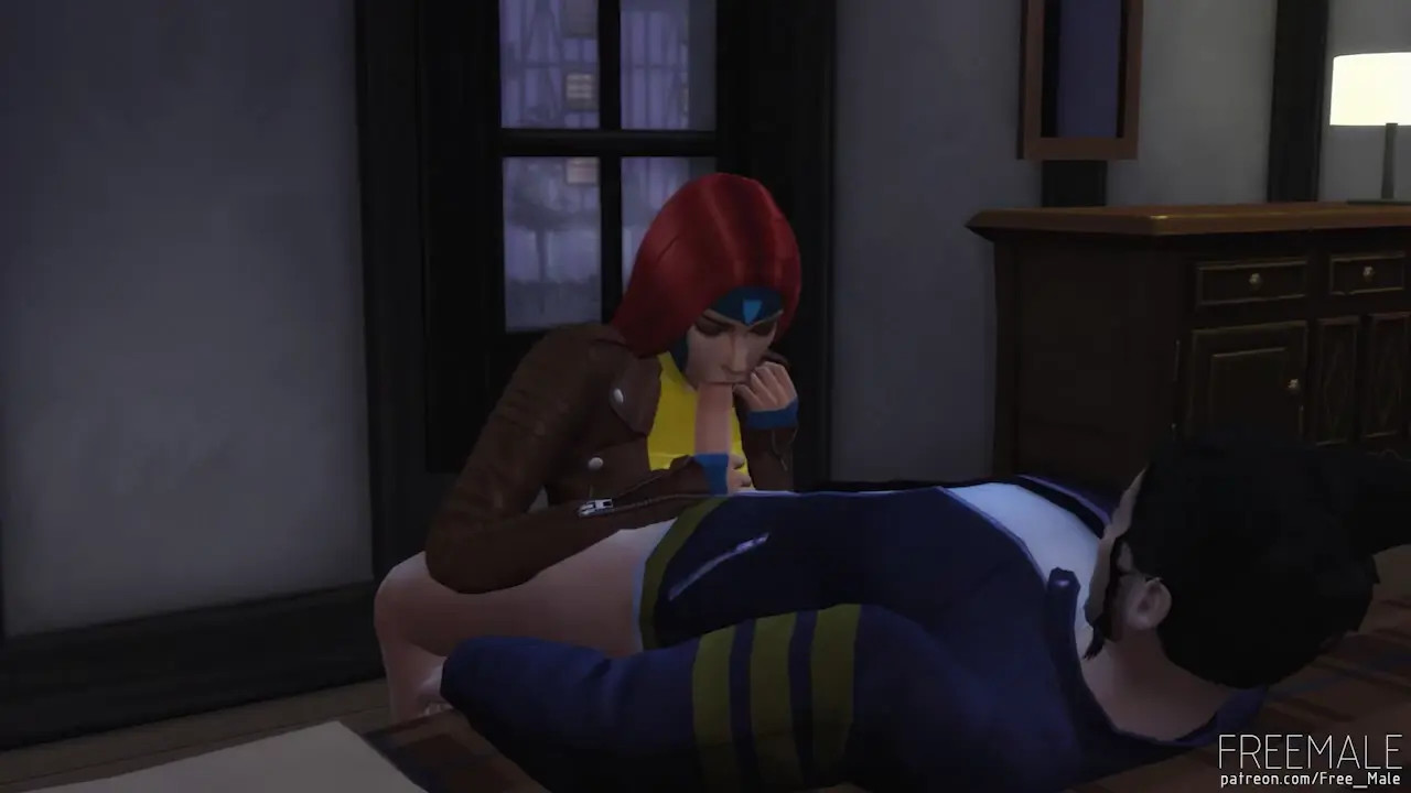 JEAN GREY WITH WOLVERINE 720P