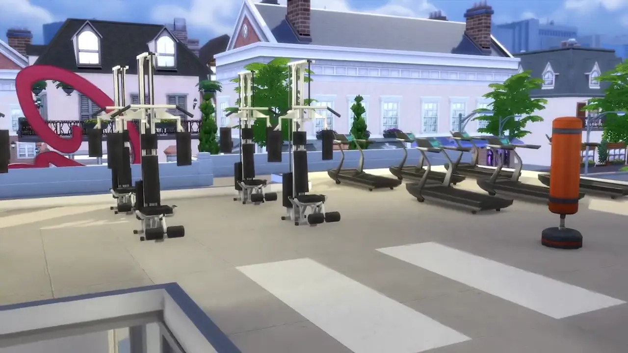 A sweet FUTANARI TEEN and a busty FUTANARI MILF get a dirty fuck in the GYM