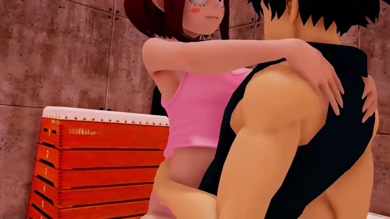 mmd - Gentleman, Ochako Uraraka
