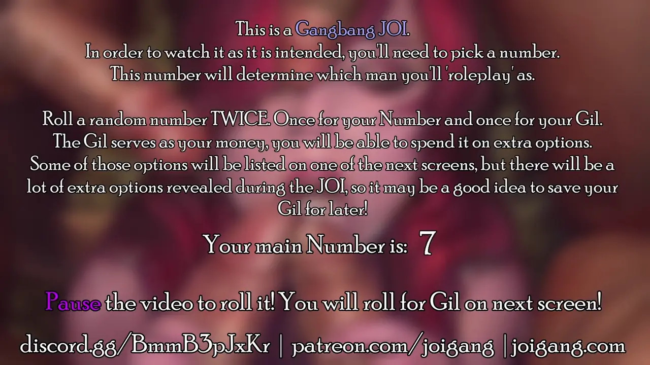 [Voiced Hentai JOI] Tifa's Initiation Part I (Gangbang, Multiple Endings)