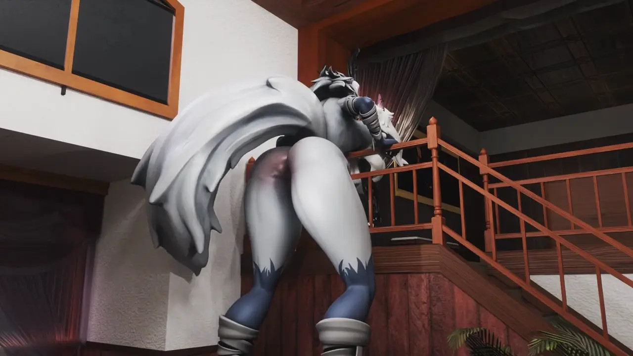 Loona futa does a nice titjob