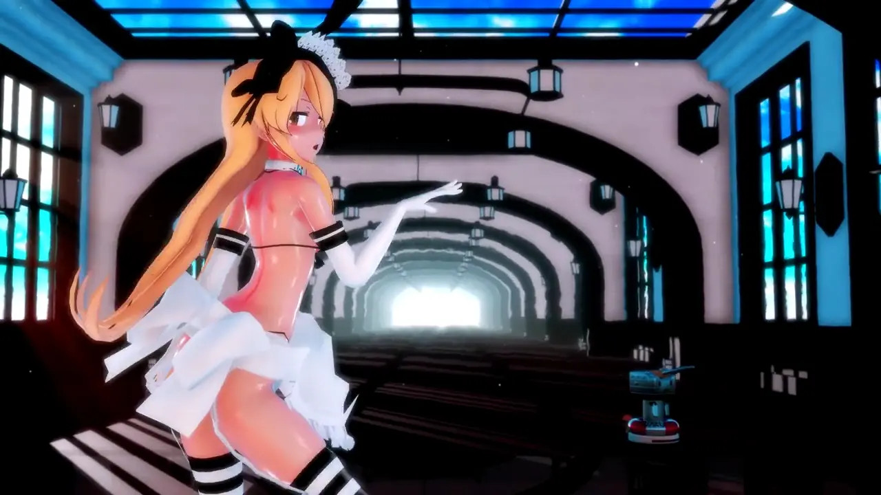 Shimakaze - PLAY (ver. 2) [MMD R15] Hamselvish