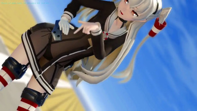 Shimakaze & Amatsukaze - Love Me If You Can [MMD R15] Gosenchin