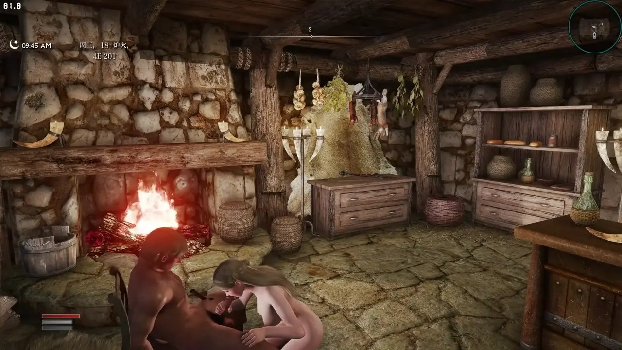 [skyrim dogma]sex on chair