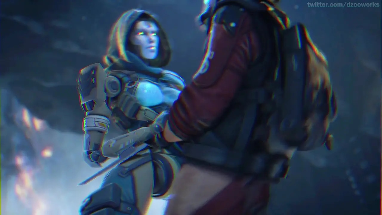 Ash x Jack [Dzooworks]