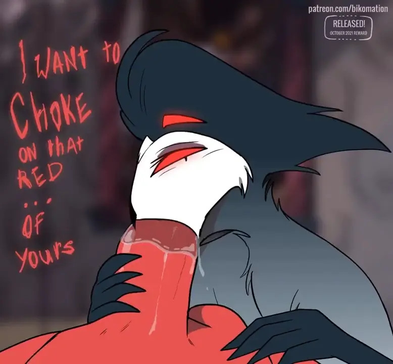 HH Stolas and Blitzo oral NSFW
