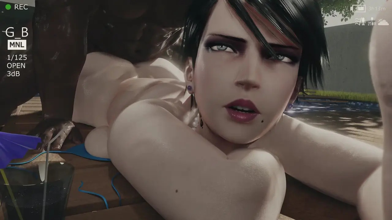 Bayonetta's Poolside BBC [4K][GeneralButch]