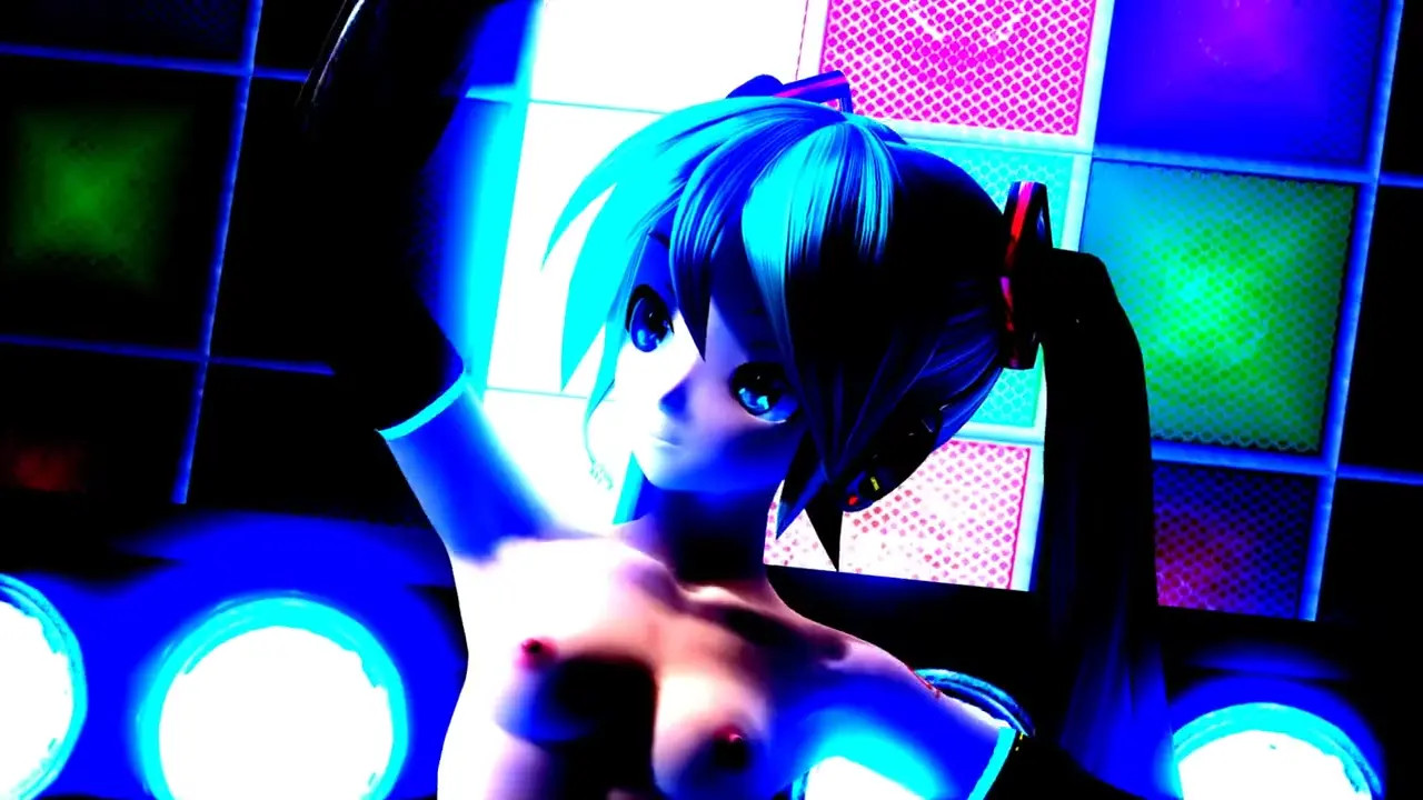 Miku Naked Dance - Saturation