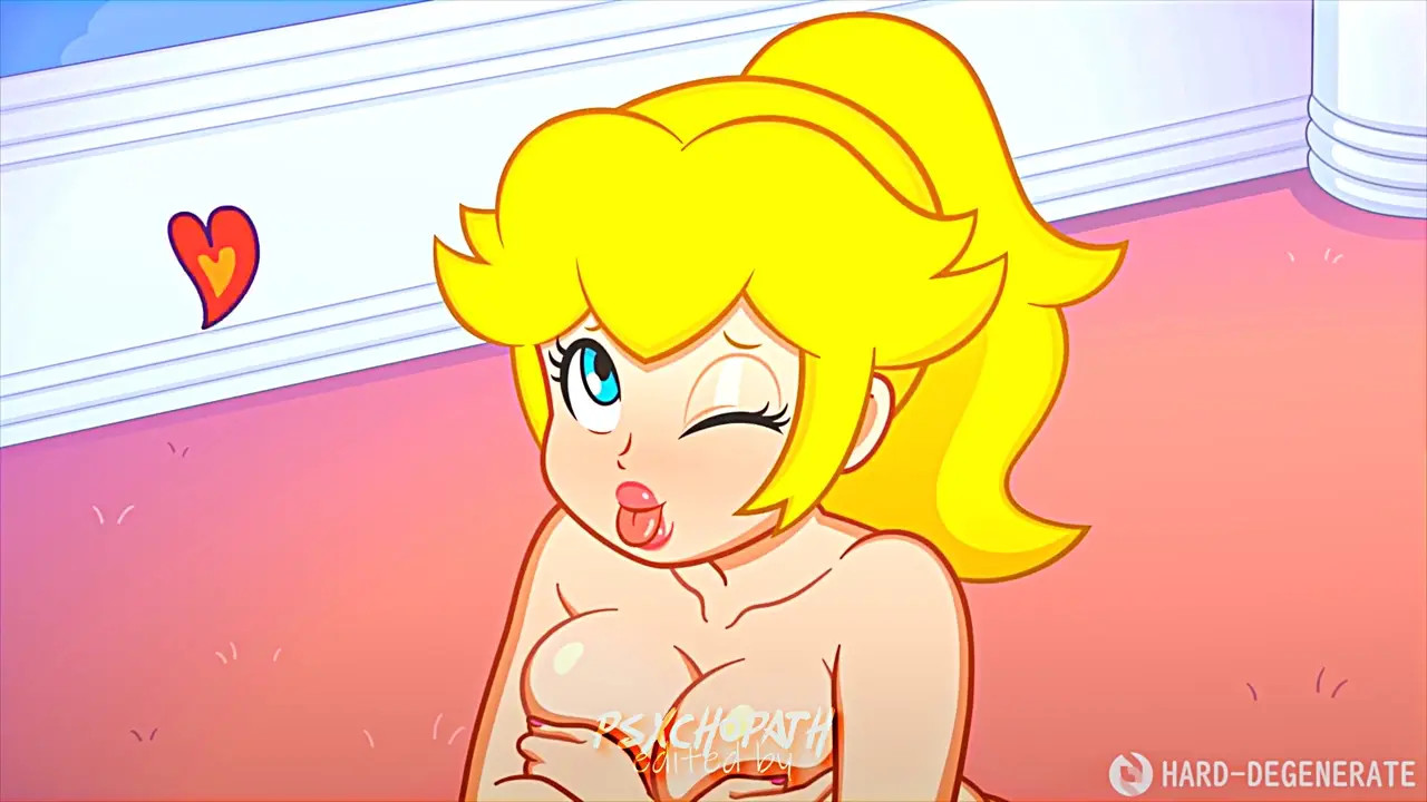 Princess Rosalina and princess Peach futa fuck 4K