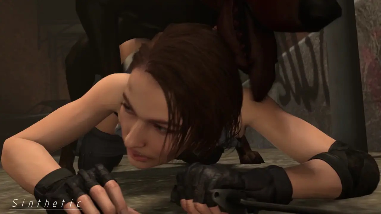 Jill fucked by Zombie Dog (edit) [SintheticR18]