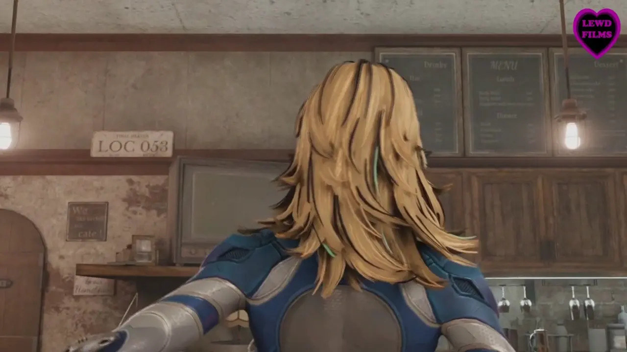 LewdFilms - Invisible woman Sue Storm threesome fun (Teaser)