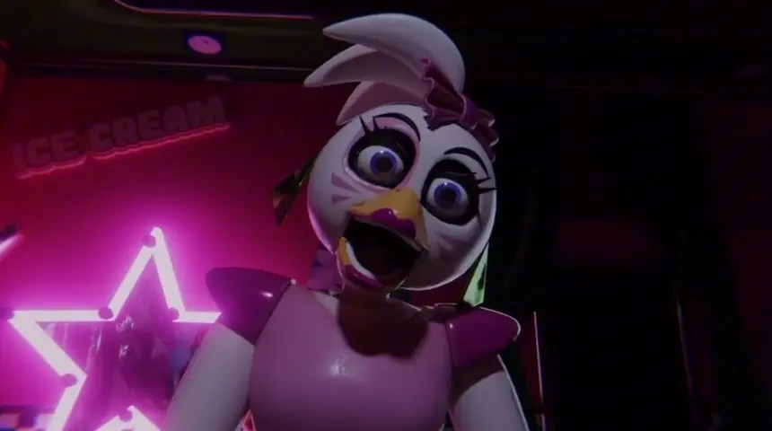 Glamrock Chica Powered Up For A Fuck