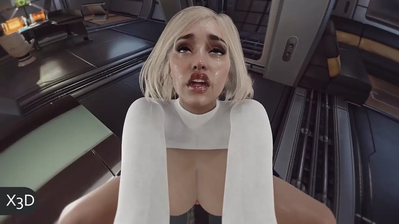 The League's Newest Member X3d 4K POV White Top (Edited NO Darkseid only Power Girl)