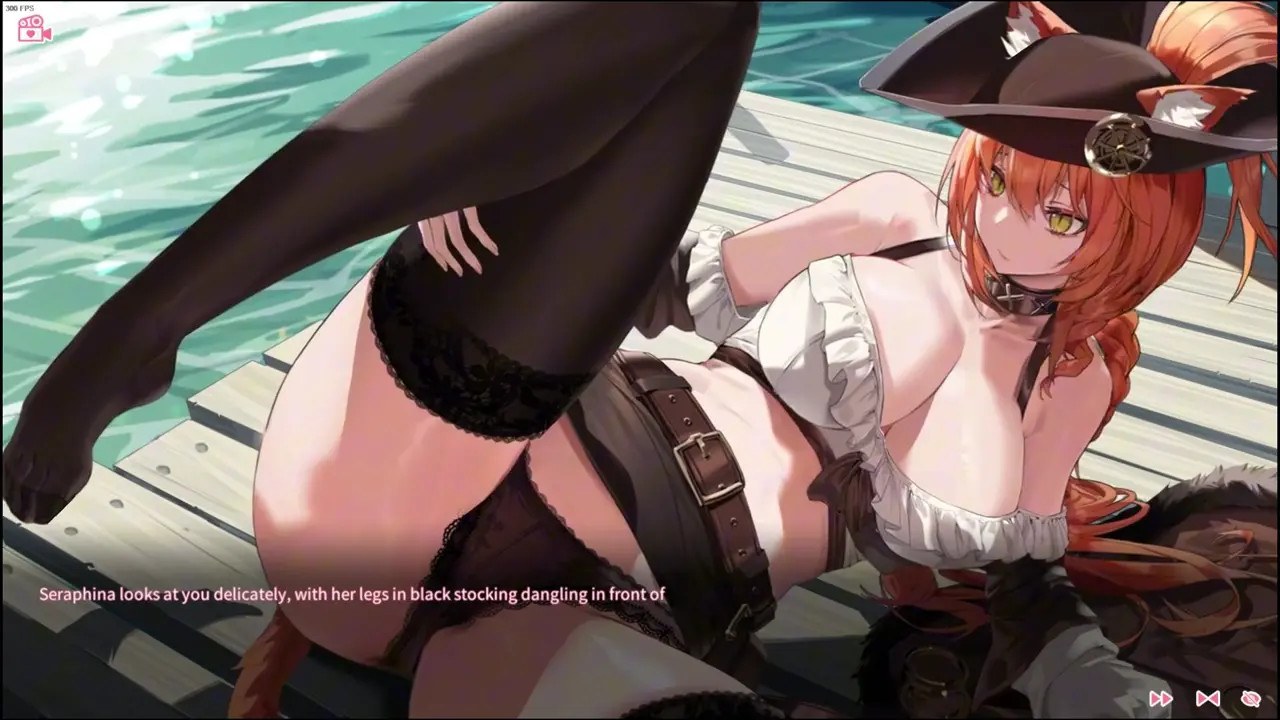 Miss Neko Pirates ALL sex sccenes Part #1