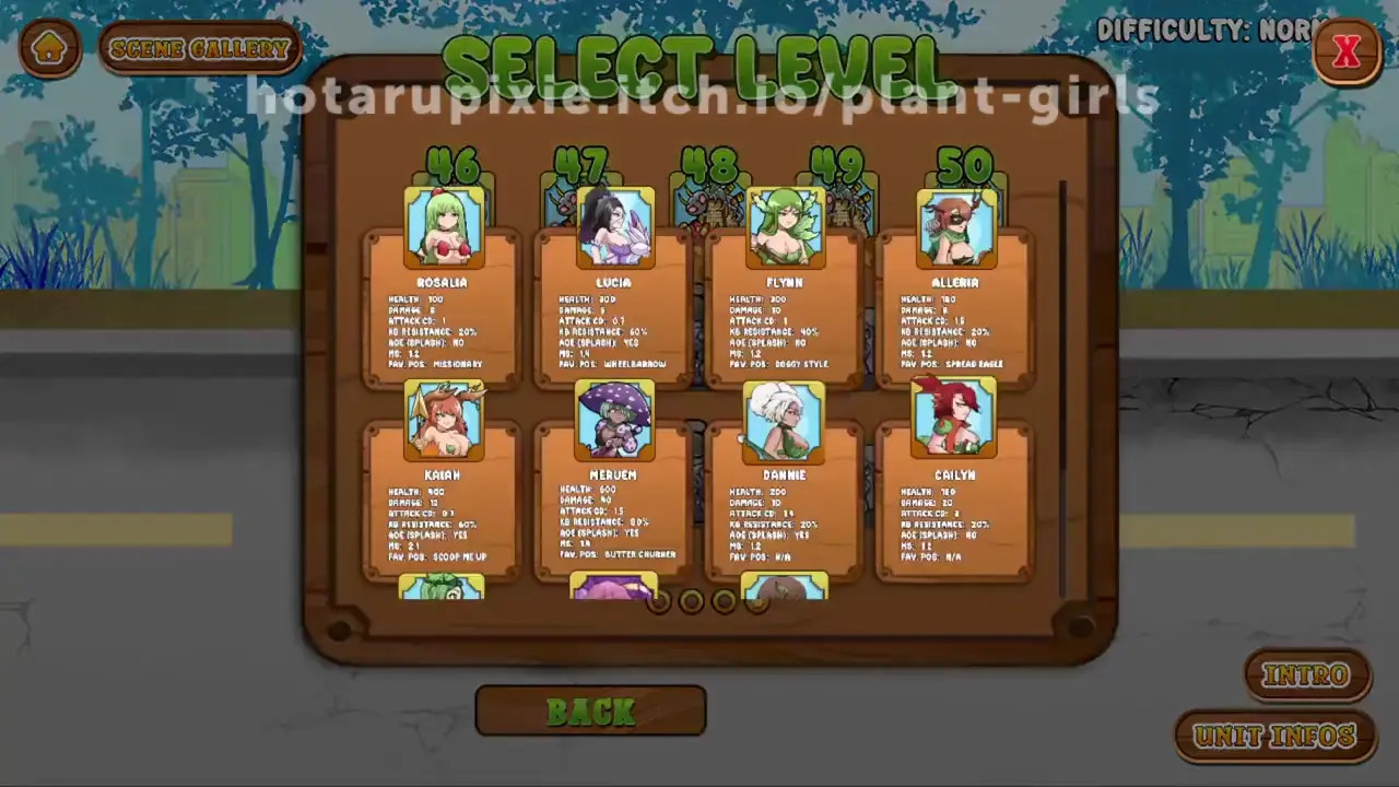 PLANT GIRLS: INSECT INVASION LEVEL 50