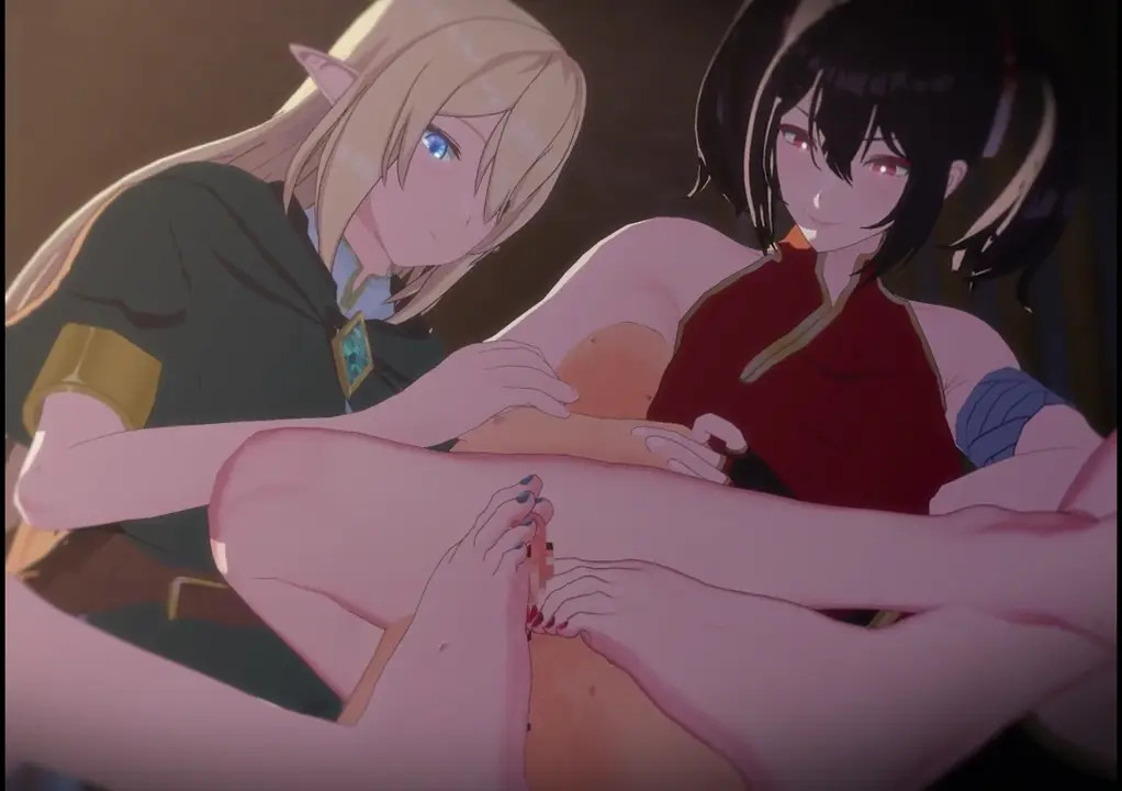  Double Footjob [FocoFortune]