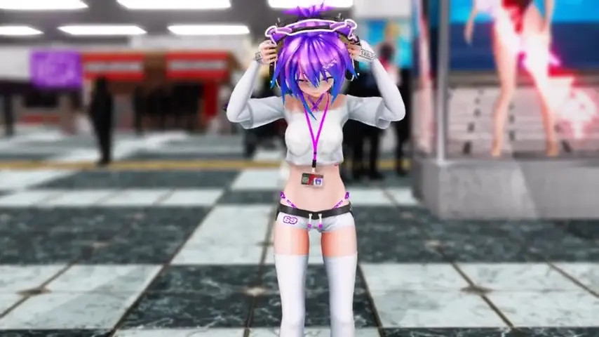 Mel Hypno strip dance