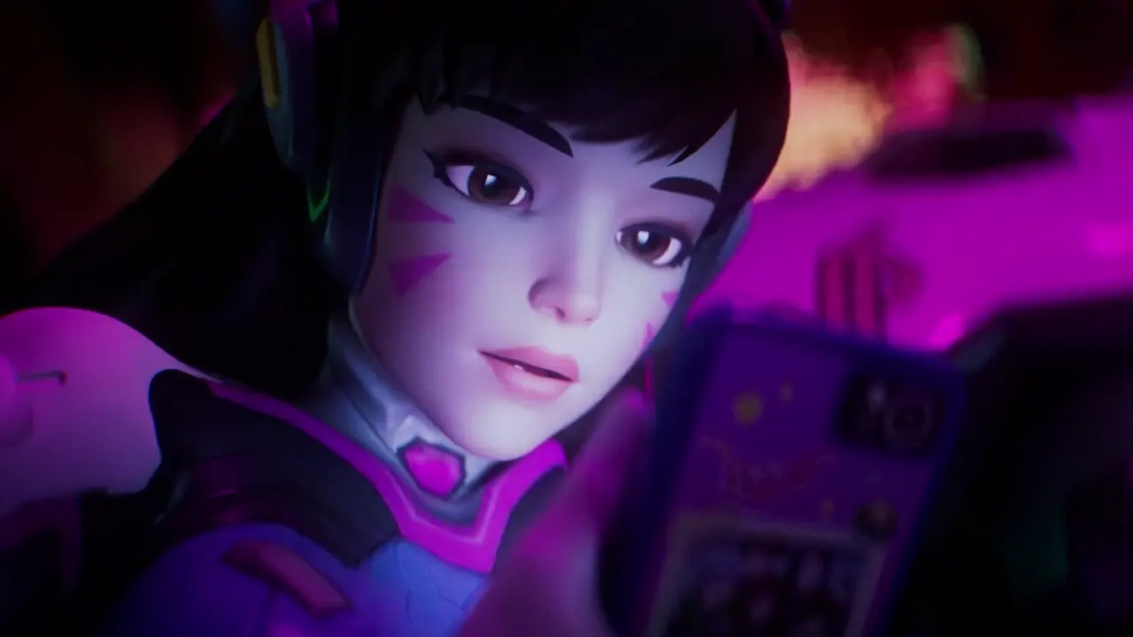 Mercy Helping D.va Blow off Steam『Midnightswamie』