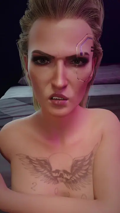 Meredith Is Selling Herself To Make Ends Meat In Night City