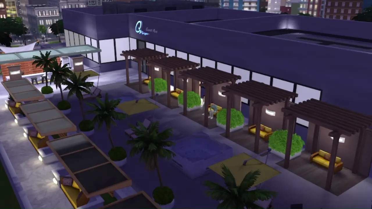 Late night at the casino