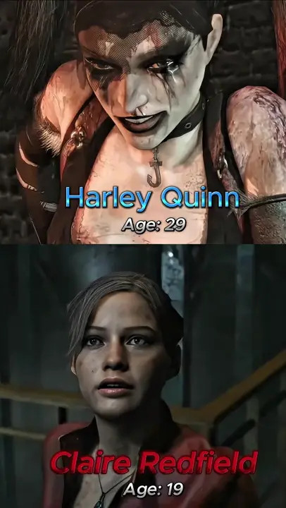 Harley Quinn vs Claire Redfield (The Wheel)