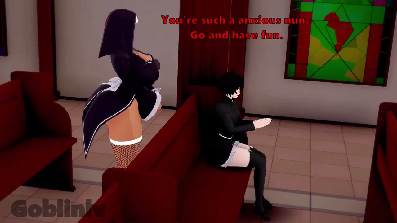 NTR: FEMBOY NUN!!!