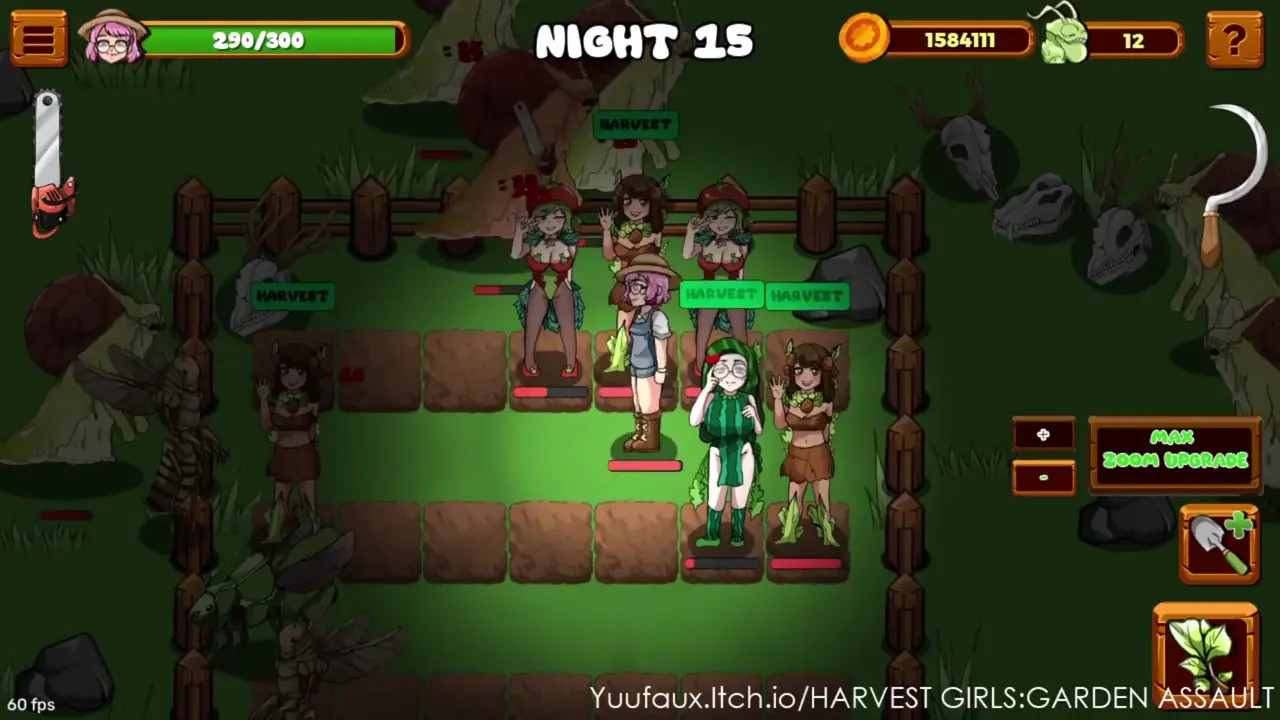 HARVEST GIRLS:GARDEN ASSAULT (DAY 16)