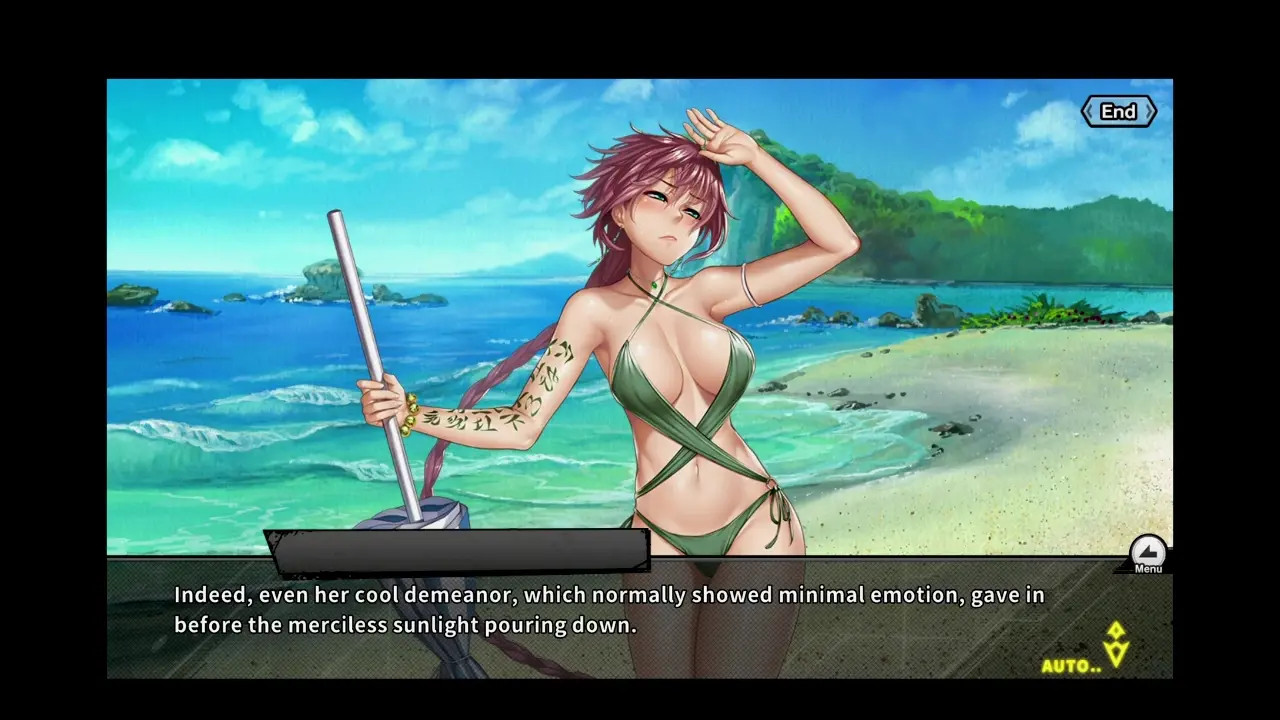 [Jade on the Seashore] Yuri Hisui (Taimanin RPGX English)