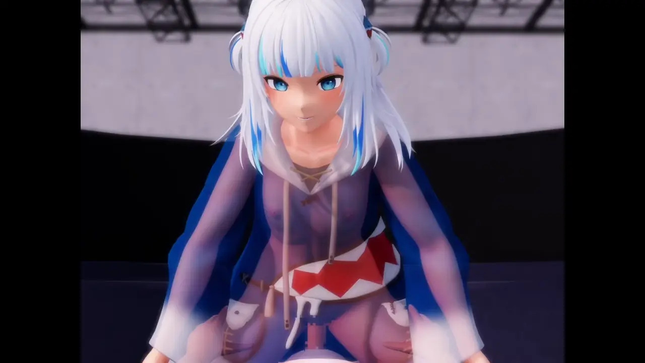 [Toutetu] [Sounded] Shark Princess Gura Riding You