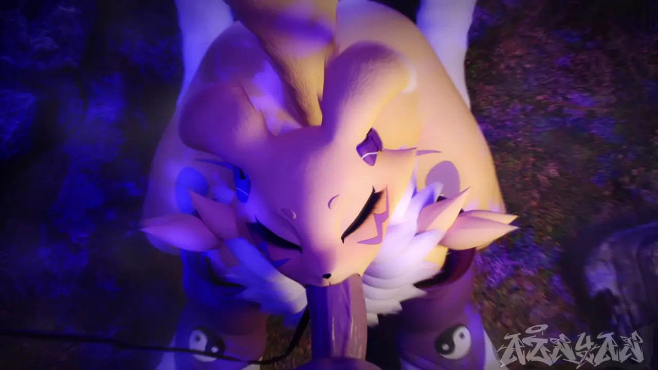 renamon blowjob