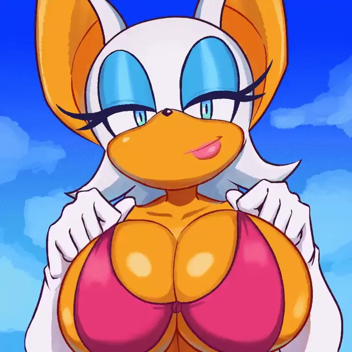 Rouge Bouncing Boobs