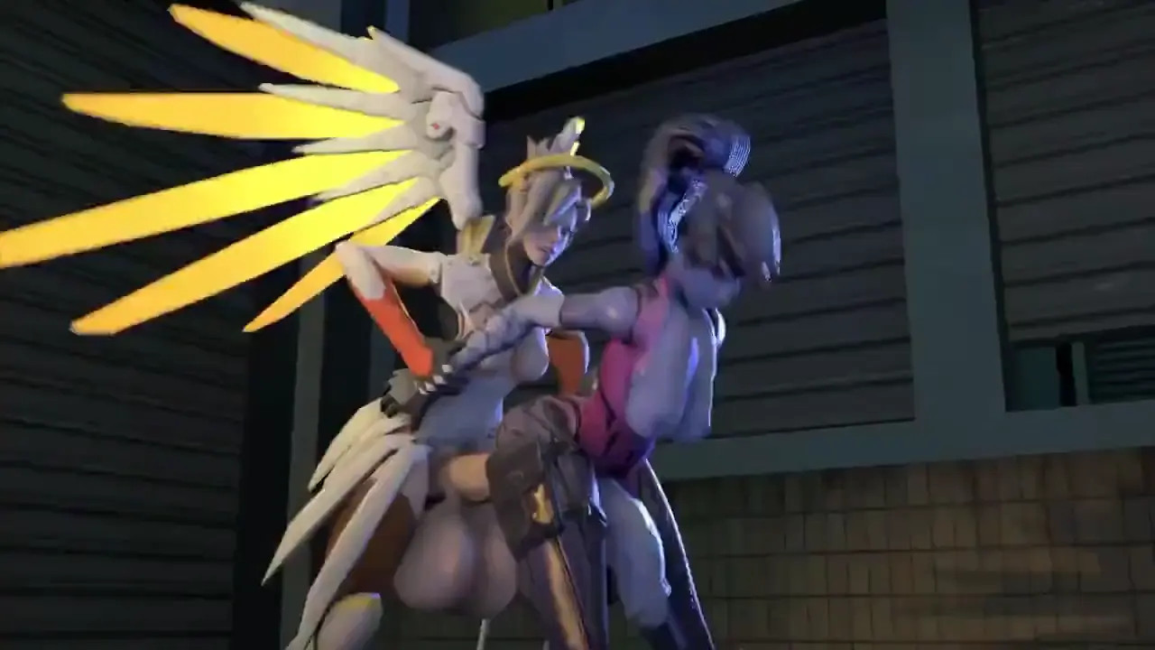 Futa Mercy X Futa Widowmaker - HeisenBurger