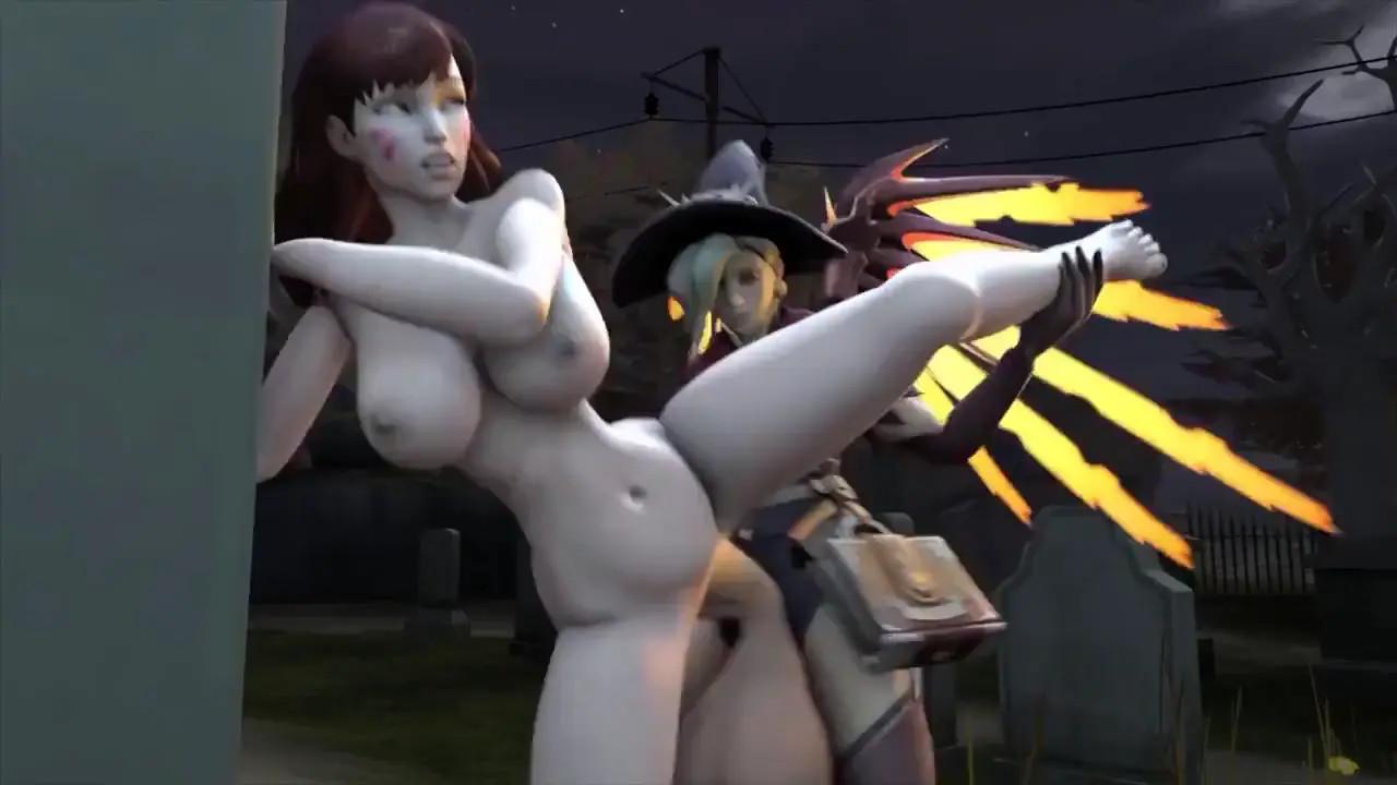 Witch Mercy X D.va - HeisenBurger