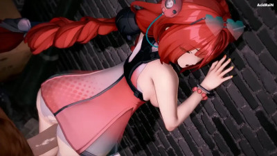 Yuzuha (Swimsuit+Bunny girl) x mob sex video [ZzZ]