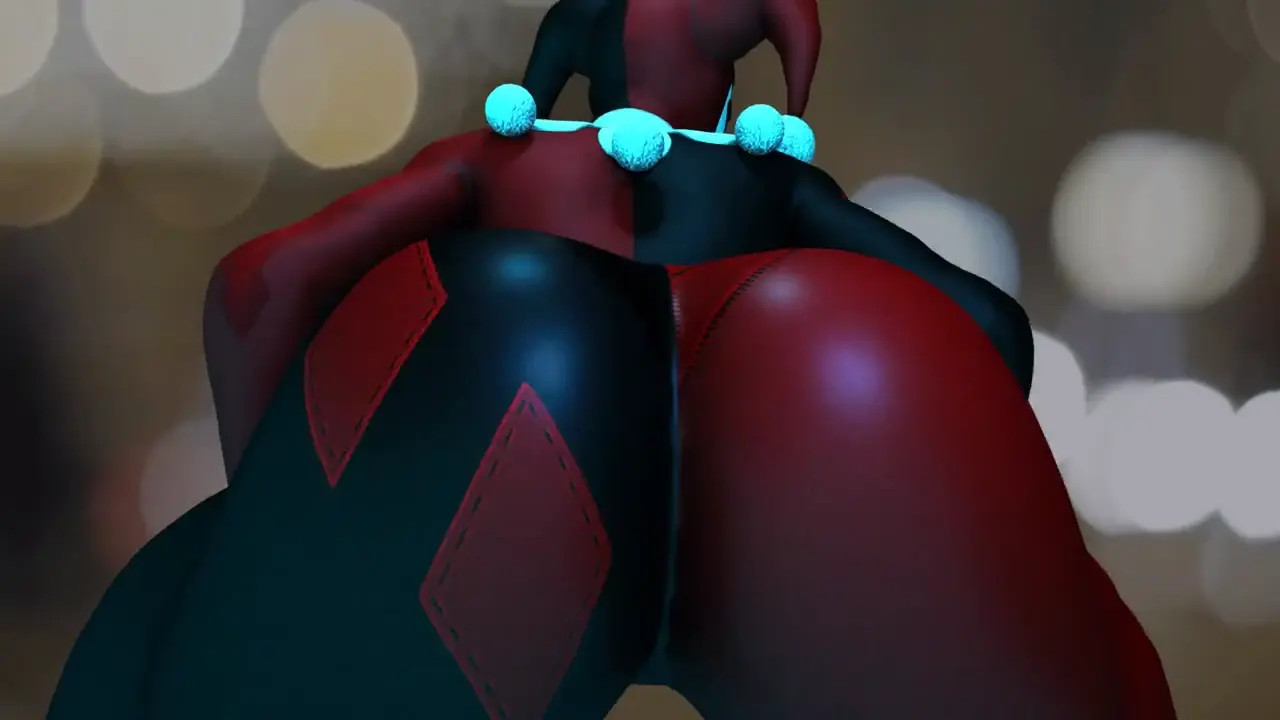 [Kishi3D] Harley Quinn twerking