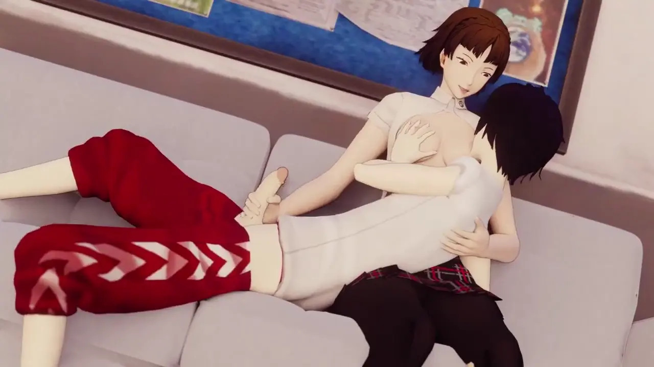 Makoto Helps Out a Student