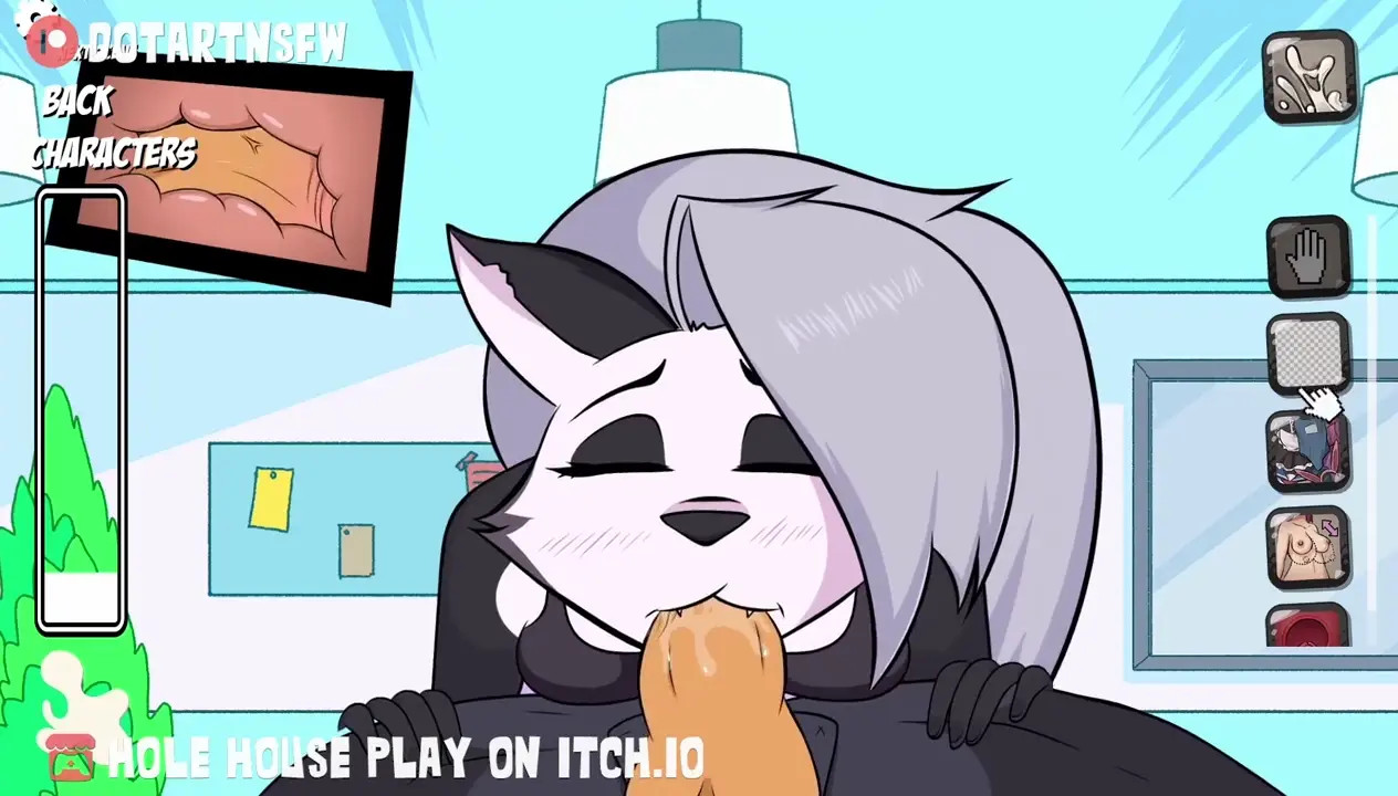 [F/M] Loona Sloppy Deepthroat Cum In Mouth - Hole House Game