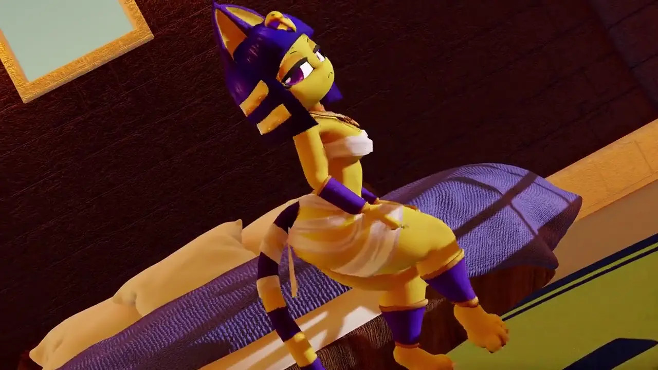 SirPopMMD - Ankha - Belly Dance (Female Ver)