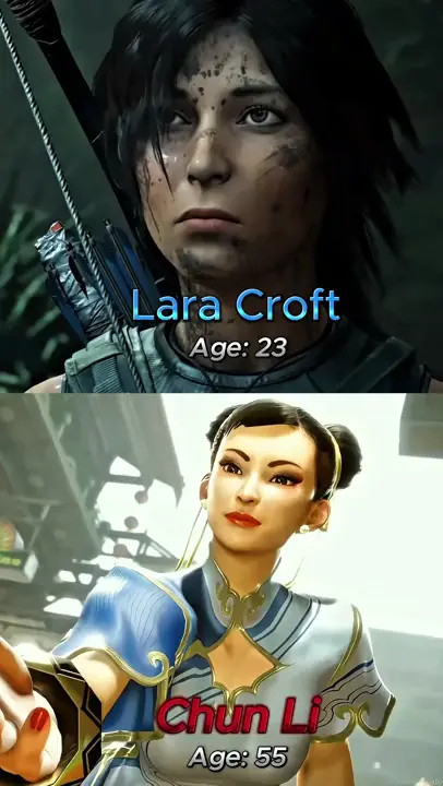 Lara Croft vs Chun Li (The Wheel)
