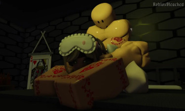 Headless girl got bleached