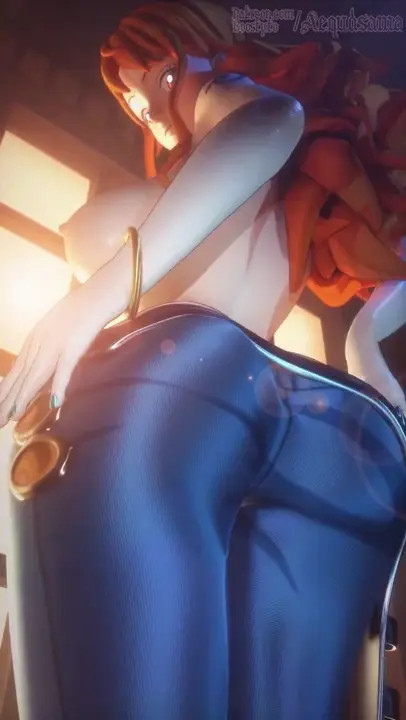 Nami bouncing ass