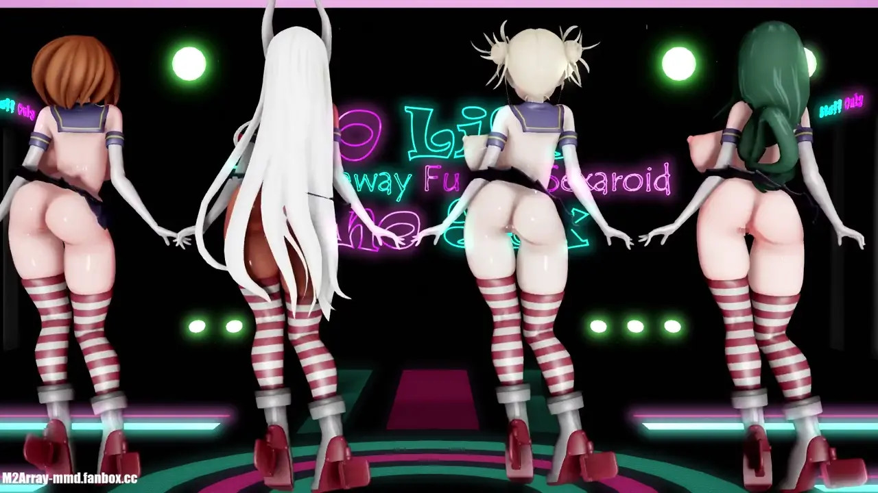 M2ArrayMMD - MHA MMD. Ghost Dance - Ochako x Rumi x Toga x Tsuyu