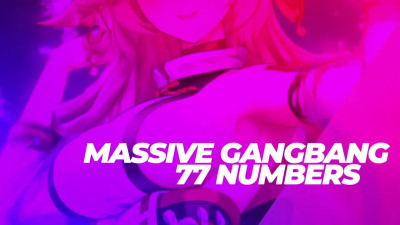 [Animated and Voiced HJOI] Yae's Gangbang - Day 1 (Soft Femdom, Multiple Day Series)